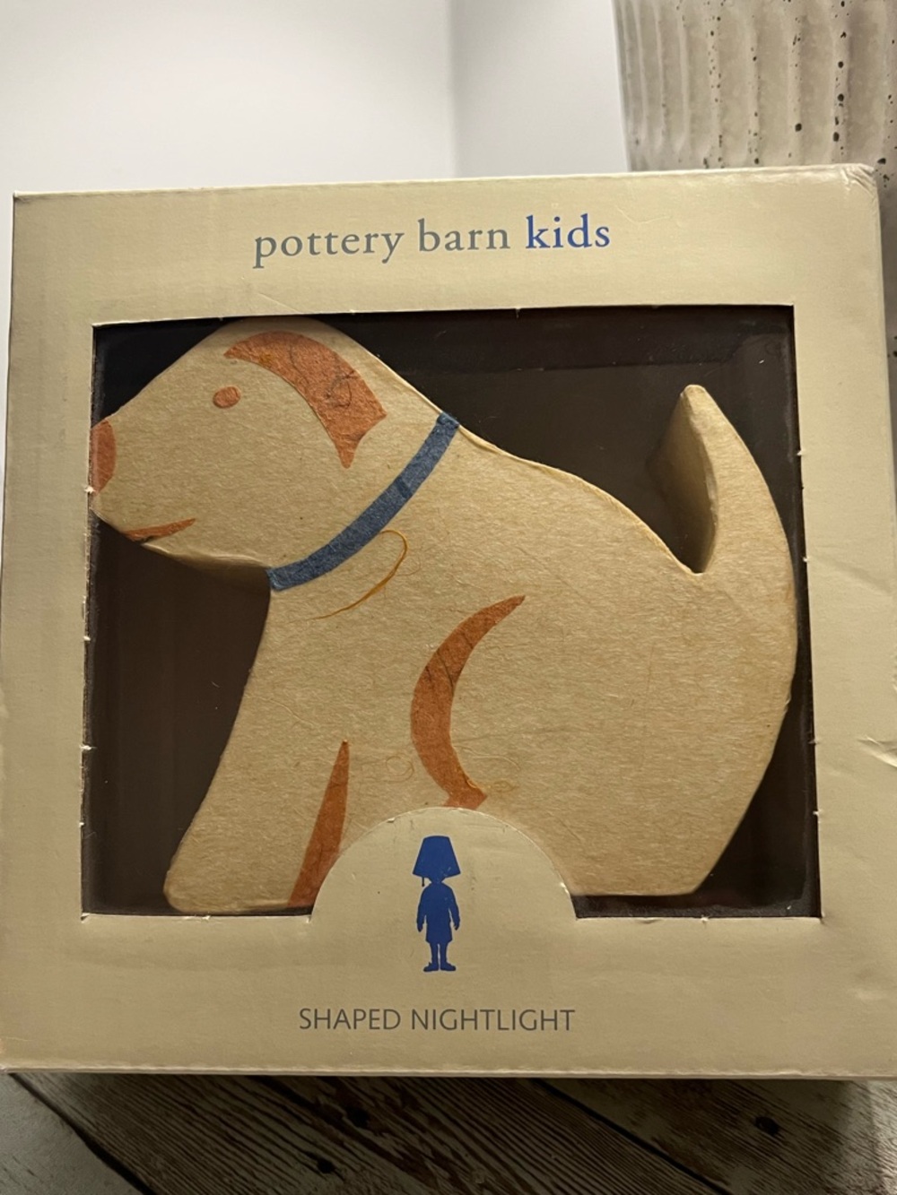 Pottery Barn kids dog nightlight